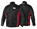 Lincoln Electric Grain Leather Sleeved Welding Jacket | Premium Flame Resistant Cotton Body | Black & Red | XXL | K2987-XXL