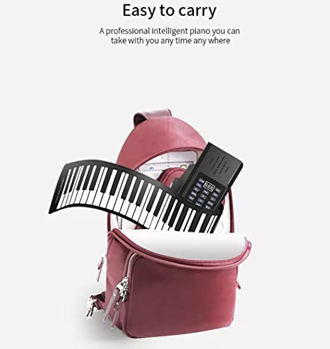 KEMNGO Piano à Main Portable à 88 Touches, Piano à enroulement Flexible en Silicone Souple for Enfants débutants, Sortie… - Les Beatles, Paul McCartney, John Lennon, RIngo Starr, George Harrison KEMNGO Piano à Main Portable à 88 Touches, Piano à enroulement Flexible en Silicone Souple for Enfants débutants, Sortie… – Image 8