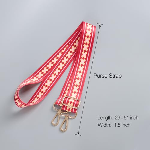 Image of chushui Replacement Purse Strap,Wide Adjustable Crossbody Straps for Handbags