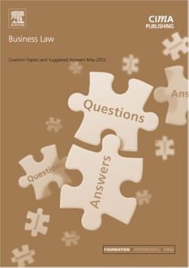 Business Law May 2003 Exam Questions And Answers