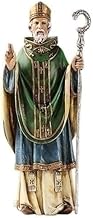 Joseph's Studio by Roman, Renaissance Collection, 6.5" H ST Patrick Figure, Home Décor, Devout Gift, Prayerful Inspiration (4x2x6)
