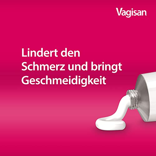 Vagisan FeuchtCreme 50 g I hormonfreie Intim-Creme gegen Scheidentrockenheit I lindert Brennen, Jucken und...