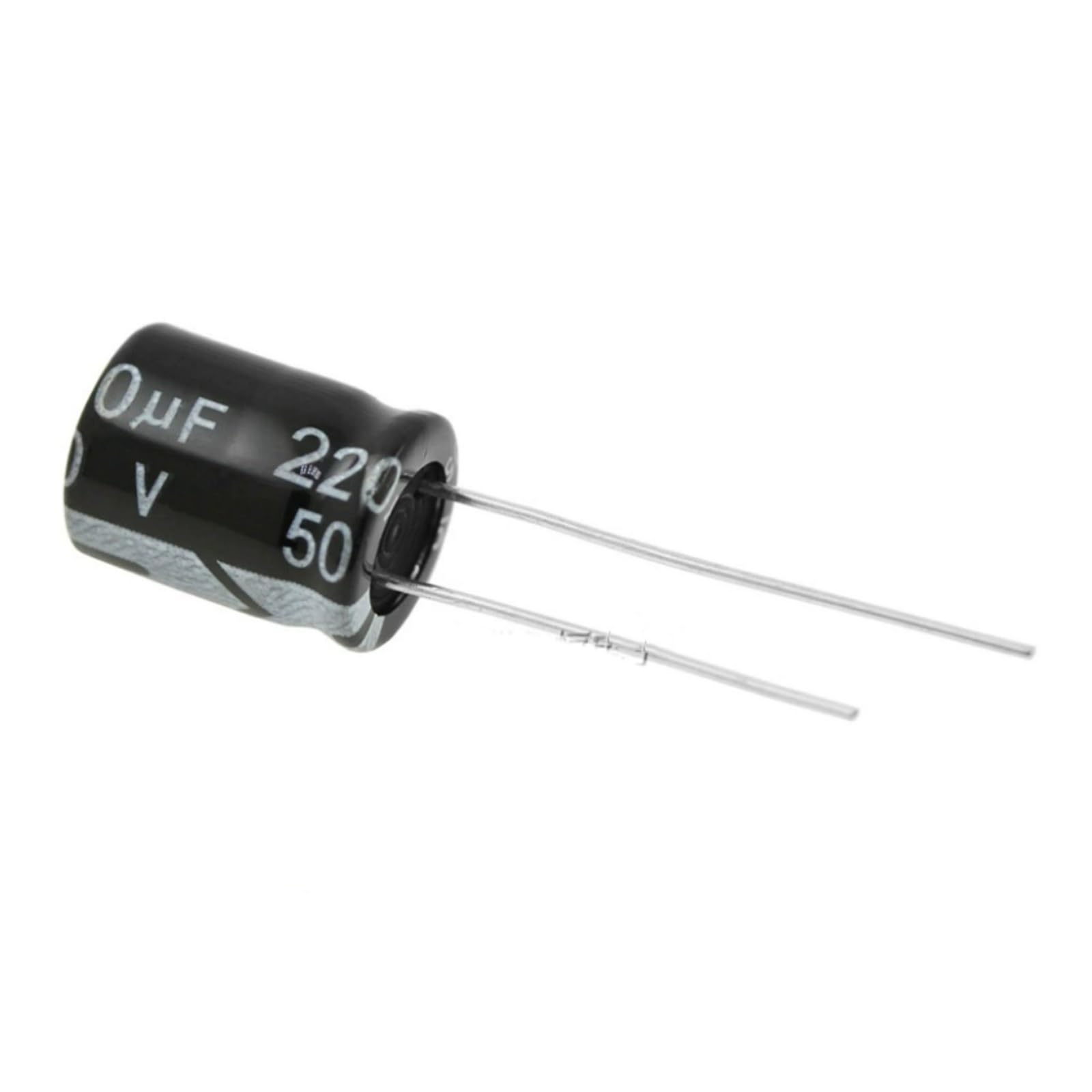 Condensateur électrolytique 50V 220UF radial 8x12mm kit de rechange électronique