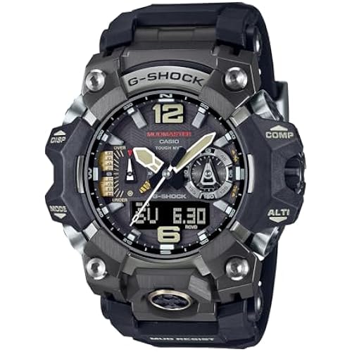 Casio G-Shock GWG-B1000-1AJF Master of G Series MUDMASTER Flagship Model Triple Sensor Japan Import New