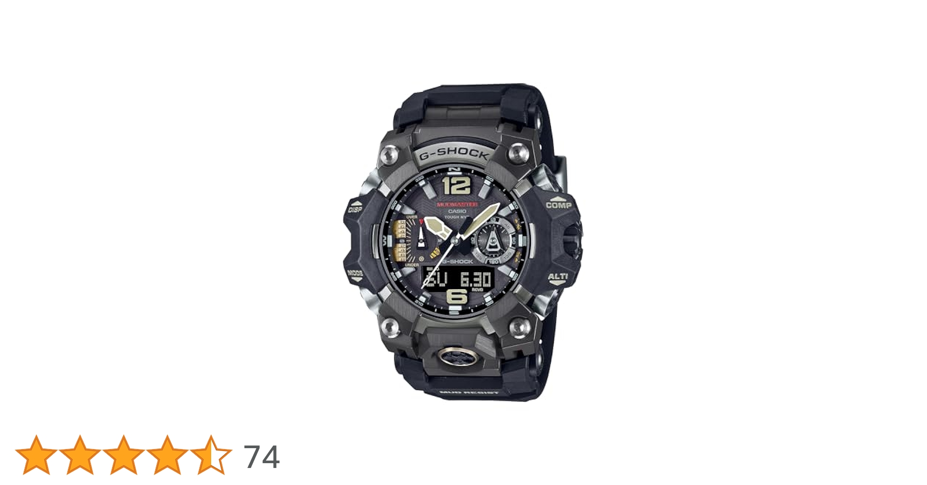 【G-Shock】GWG-1000-1A3JF / MUDMASTER GG-1000-1A3 | G-SHOCK MASTER OF G - LAND Black | CASIO CANADA