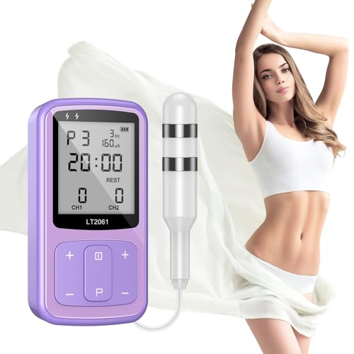 Kegel Exercise Products for Women Incontinence Stimulator, Pelvic Floor Strengthening Device Women, Electric Pelvic Muscle Exerciser for Automatic Kegels (Purple)
