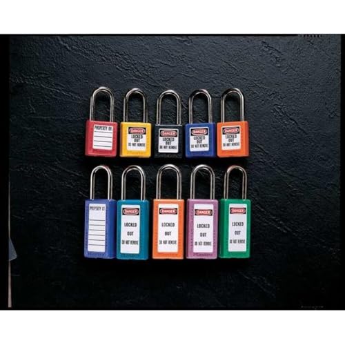 Image of Master Lock 410ORJ Grip Tight Lockout for Wide or Tall Circuit Breakers