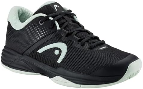HEAD Women's Revolt Evo Sneaker, Black/Aqua, 7.5 | Image 2