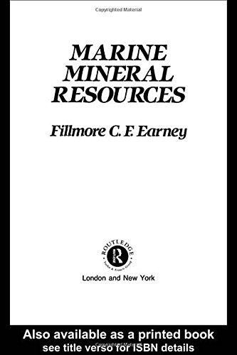 Marine Mineral Resources