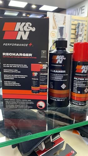 K&N 99-5000 Kit di Servizio per la Cura del Filtro Ricarica Aerosol