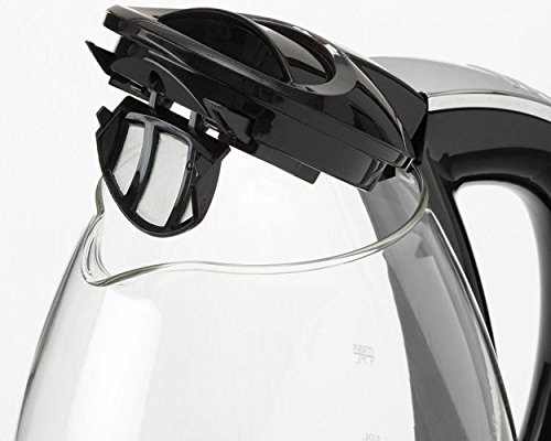 Pava eléctrica de vidrio BELLA 1.7L con base removible 360° miniatura 2