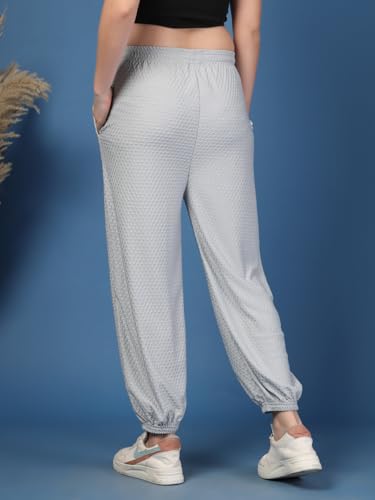Image of UZARUS Women's Ultra-Soft Baggy Fit /Relaxed Fit Joggers with Side Pockets & Gripped Hem