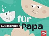  Gutscheinheft für Papa: Das Gutscheinbuch zum selbst ausfüllen  Mit 20 farbenfrohen Blanko-Gutscheinen