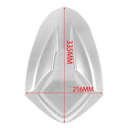 Pasuje do Triumph Street Triple 765 RS 2020-2023 osłona tylnego siedzenia motocykla owiewki Spoiler motocyklowy(Matte Black)
