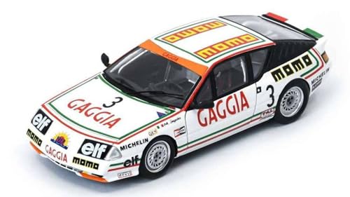 SPARK ALP V6 Turbo 1/43 réplique haut de gamme Europa Cup 1986