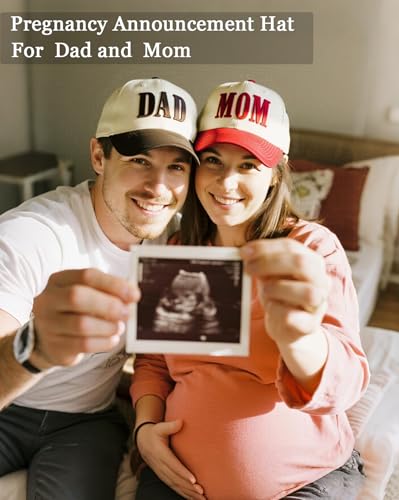 Image of Dad Hats for Men, Vintage Two Tone Hat, New Dad Gifts for Husband, Fathers Day Birthday Gifts from Daughter Son Wife