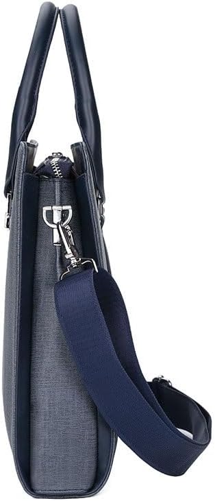 Man Hand-held Business Commuting Office Single Shoulder Crossbody Document Bag image 5