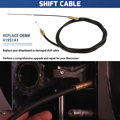 Cable de cambio inferior 865436A02 para navegar sin tirones en MerCruiser 2