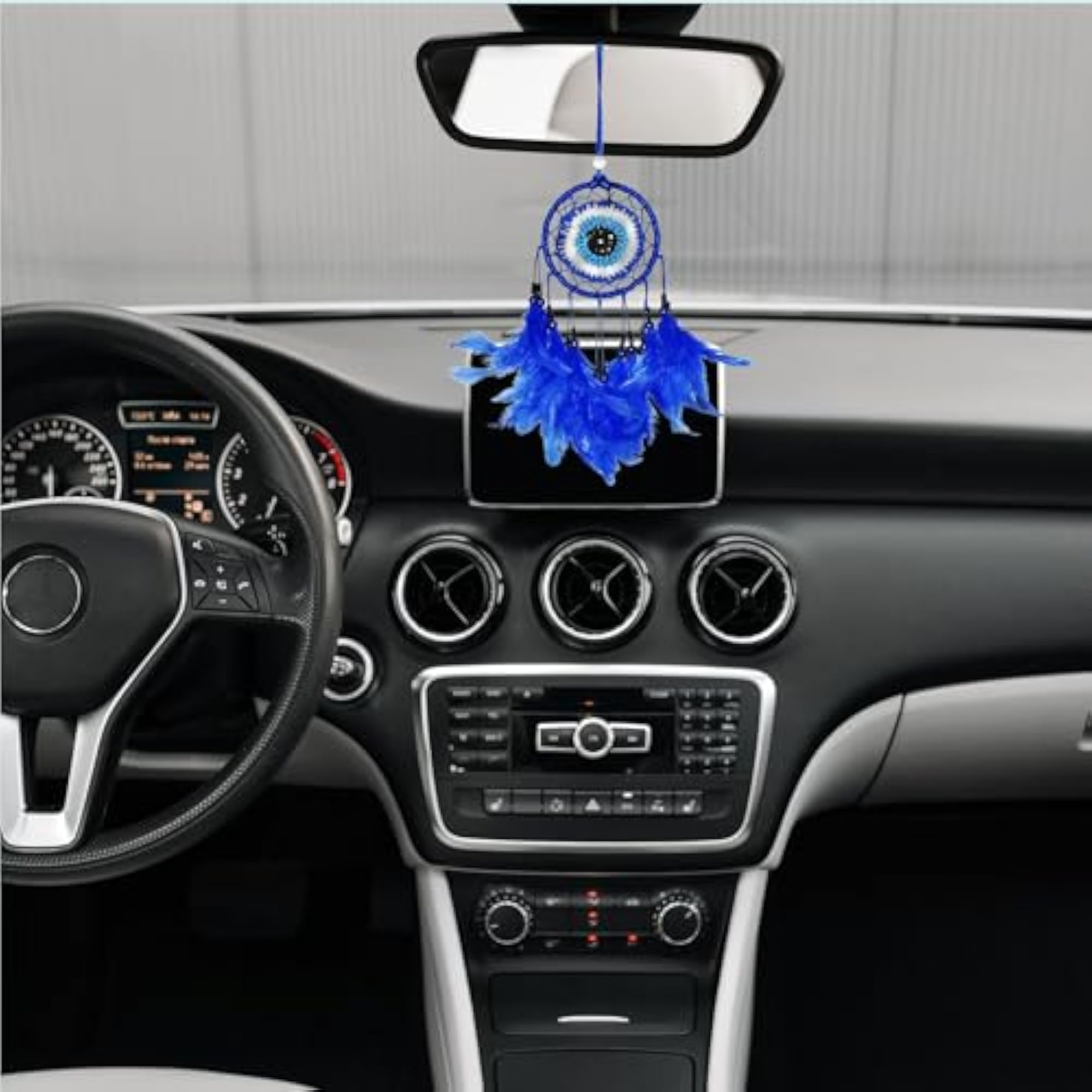 Evil Eye Dreamcatcher Hanging for Car Dashboard & Home Wall Décor