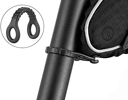 ROCKBROS Saddle Bag, Under Seat Bicycle Bag, Bike Repair Tool Kits Bicycle Tail Bag, MTB Racing Bike Portable Storage Bag 1L Reflective Ultralight
