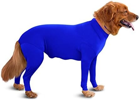 Shed DefenderBodysuit for Dogs - Original Dog Onesie Shedding Shirt - Seen on Shark Tank - Contains Dog Hair, Anxiety Calming Surgery Recovery Suit - Vet Approved