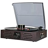 ♪ Función de reproductor de discos con disco de vinilo + USB/SD + radio + Función de grabación Bluetooth USB/SD Salida LINE OUT