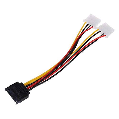 Cable adaptador IDE 4 pines a SATA 15 pines