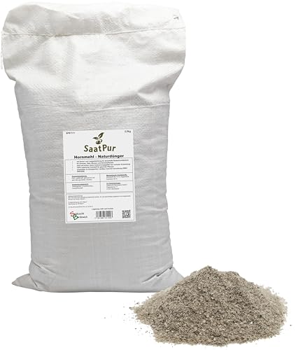 Preisvergleich Produktbild Hornmehl / biologischer Landbau / Naturdünger für Balkon- & Gartenpflanzen / Stickstoffdünger mit Langzeitwirkung / Langzeitdünger für Pflanzen / ökologischer Hochbeetdünger / in Bioqualität / ca. 30