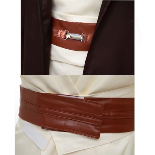 Huohua Kids Jedi Costume Robe Hooded Outfit Tunic Cloak Halloween Costumes For Boys thumb #3