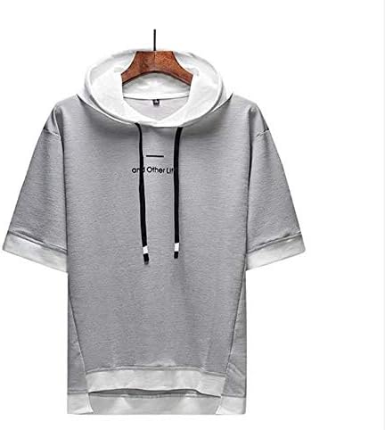 Amazon メンズパーカー おしゃれtシャツ 半袖 サイズ大きめ ロングtシャツ メンズ夏服 おしゃれ 黒 白 グレー Tシャツ カットソー 通販