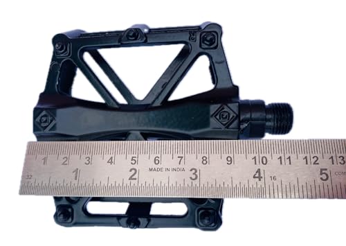 Image of Ilsha New Deign Cycle Durable Aluminium Alloy MTB Cycle Road Bicycle Flat Pedals 9 /16 inch Pedal ( Deals Only in Quality Product )