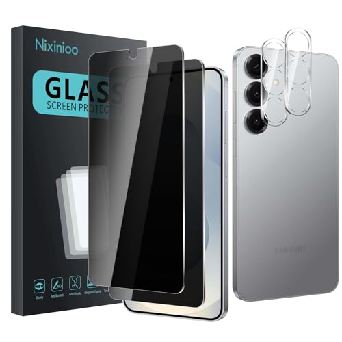 Film en verre trempé anti espion pour utiliser votre Samsung S25 Plus en voyage