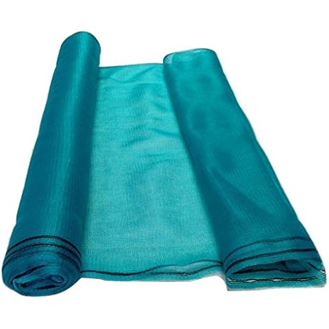 Yuzet 2m x 50m Green Debris Scaffold Garden Netting/Windbreak Shade, Crop Protection, Allotments Screen, Mesh Sheet, Anti Bird Net Cover
