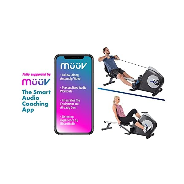 Stamina-Conversion-II-Recumbent-Exercise-BikeRower Stamina Conversion II Recumbent Exercise Bike and Rower - Cardio Machine with Smart Workout App - Exercise Bike for Home Workout - Up to 250 lbs Weight Capacity