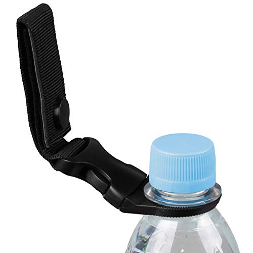 MFH Bottle Holder for Belt and Molle System, Black