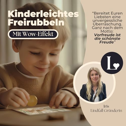 LINDFALL® Wunschgutschein Kinder, Goldenes Ticket, Geschenkgutschein Mädchen Jungen, Rubbelgutschein zum selber beschriften mit Umschlag, Disneyland Gutschein, Rubbellose selber machen