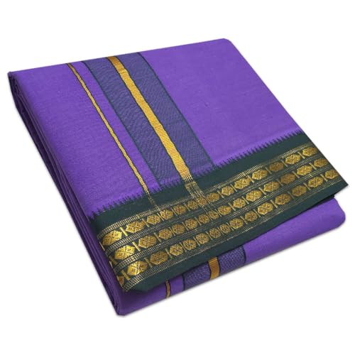 Image of vimayam pure cotton colour Dhoties 9X5