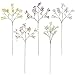 DEEMEI 15 PCS Babys Breath Artificial Flowers Fake Babys Breath Flowers Artificial Bulk Gypsophila Bouquets Real Touch Faux Flowers for Wedding Floral Arrangement Party Home Decoration