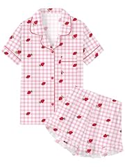 Pink Plaid & Strawberry