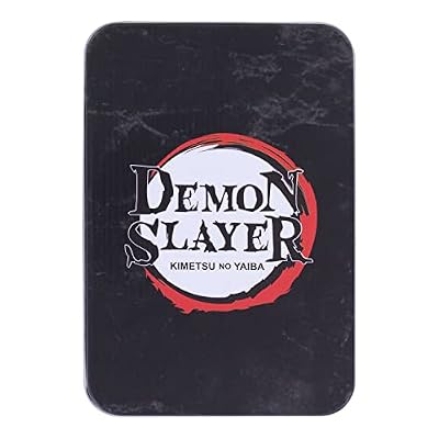 Demon Slayer Cartes à Jouer Merch Anime Officiel, Boîte Collectible, Deck Standard avec Illustrations