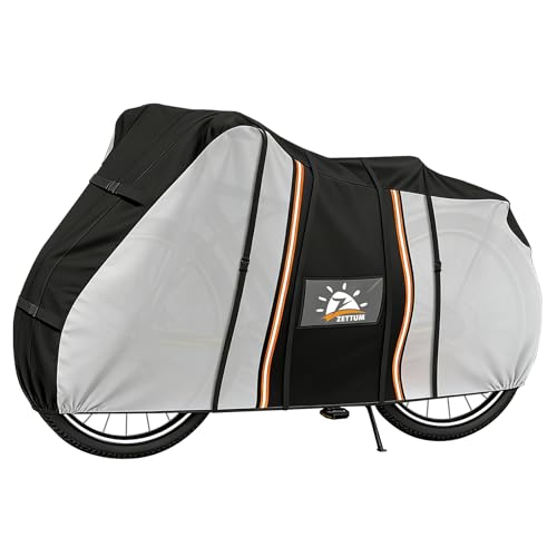 Zettum Fahrradabdeckung für 2 Fahrräder - Fahrradgarage für die...