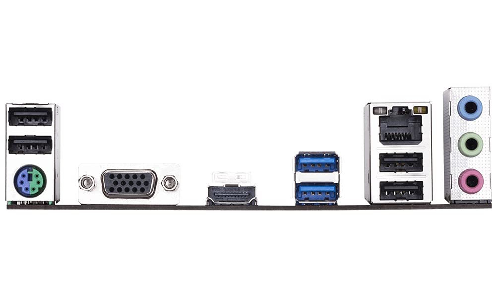 GIGABYTE H310M M.2 2.0 Ultra Durable Motherboard with 8118 Gaming LAN, PCIe Gen2 x2 M.2, HDMI 1.4, D-Sub Ports for Multiple Display — Amazon image 3