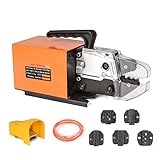 アイウィス(IWISS) エアー式圧着機 卓上型 ギボシ 裸端子 絶縁被覆圧着端子 フェルール端子 用マルチ圧着機 AM-10-Eco