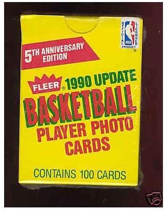 fleer 1990 basketball cards