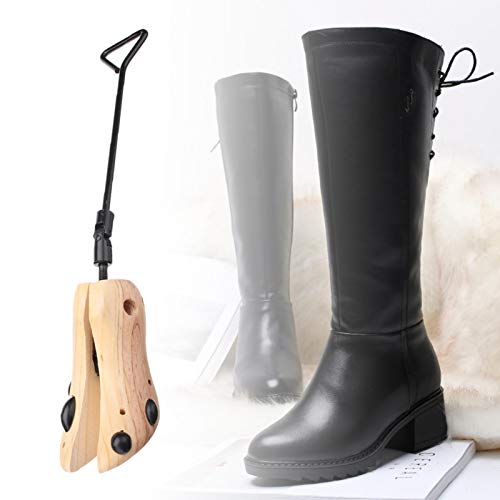Buding608 Embauchoirs à Chaussures en Bois Embauchoirs pour Chaussures pour Femmes et Hommes Chaussures en Bois Naturel Cover