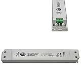 Arbeitsbereich: 1 Watt bis 30 Watt - sehr flache Ausführung (Ultraflaches Design), länglich, nicht dimmbar