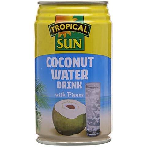 Tropical Sun Coconut Water with bits 330 ml (pack of 12) Cover