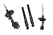 KYB KIT 4 FRONT & REAR shocks / struts 2003 - 08 HONDA Pilot