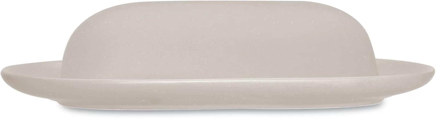 Noritake Sand Graphite Covered Butter