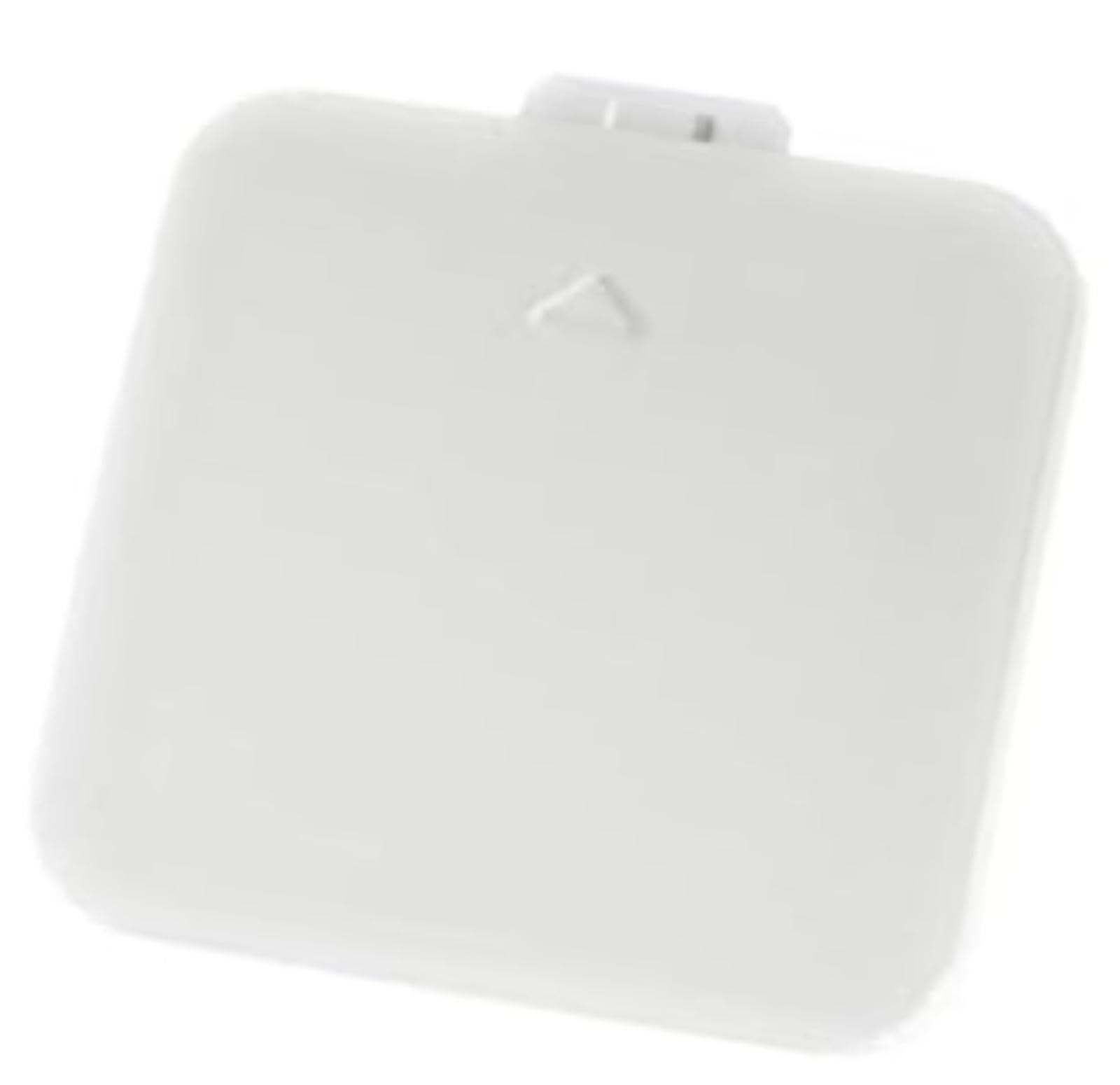 Vordere Stoßstange Abschlepphaken Abdeckkappe Öse für 5er-Serie E60 525I 528I 530I 535I 545I 2004–2007 51117111787 Abdeckung für die Abschleppöse des Autos (White) Abdeckung für (White)